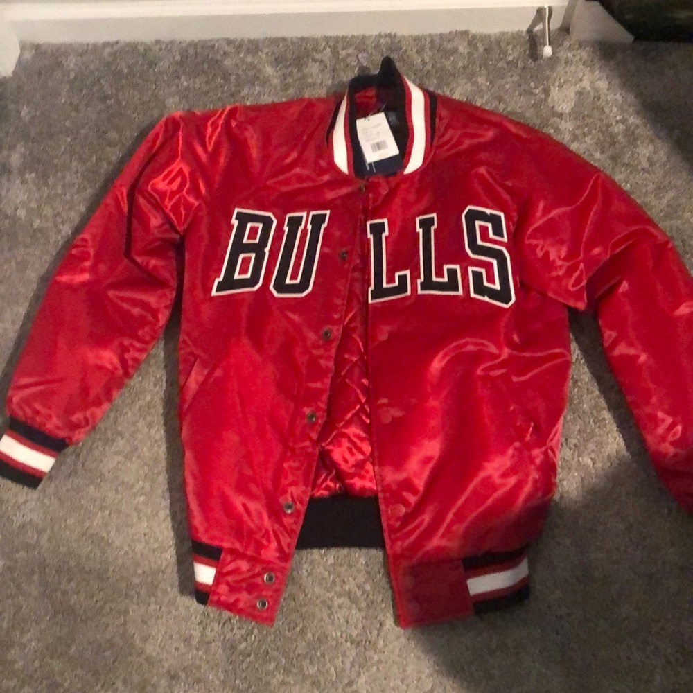 Starter bulls jacket NWT